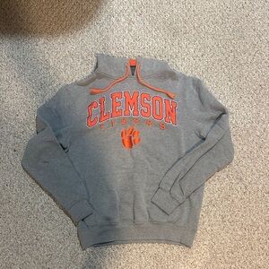 Champion Gray and Orange Men's Sweater